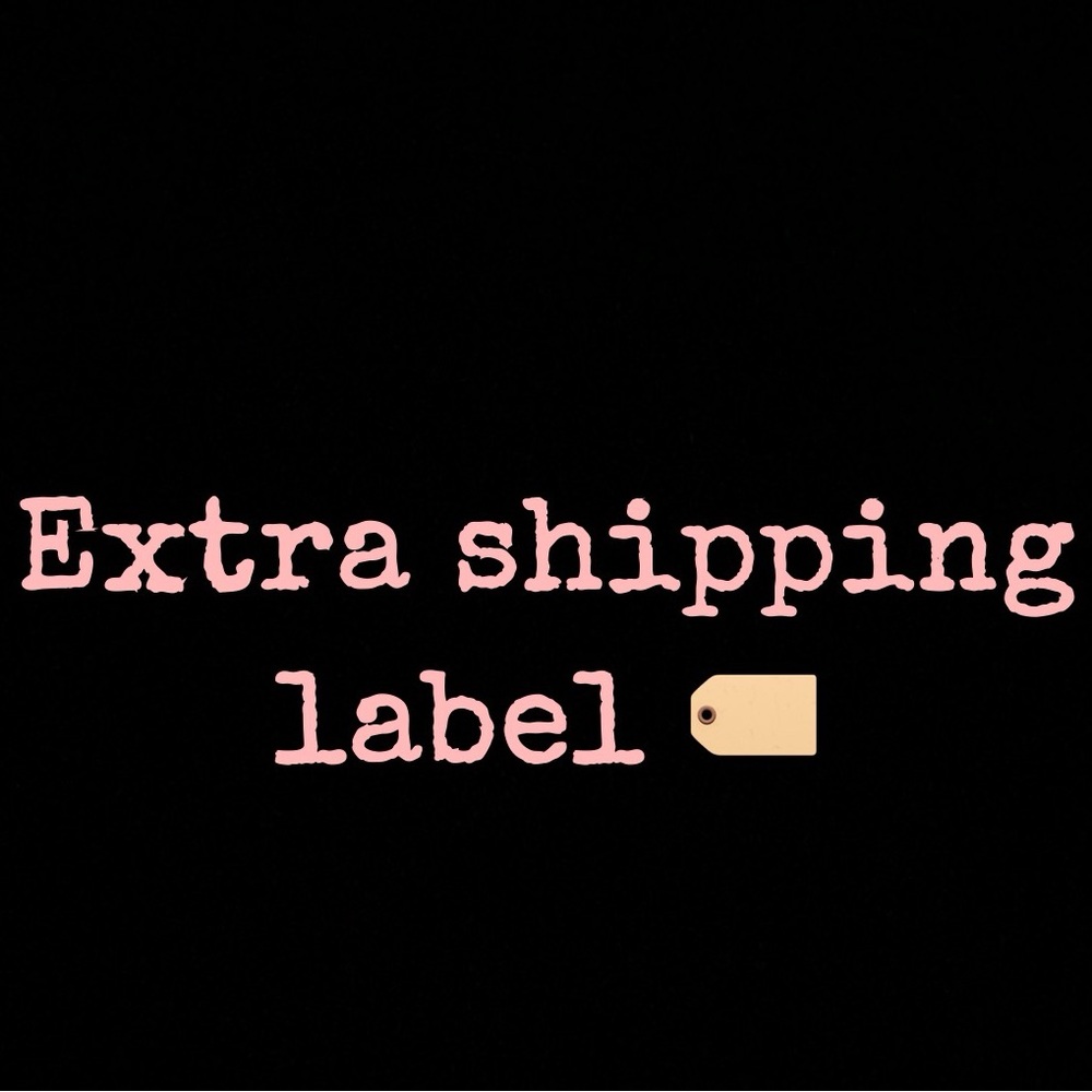 Extra Shipping label